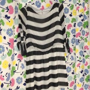 Charming Charlie Black and White Dress size M